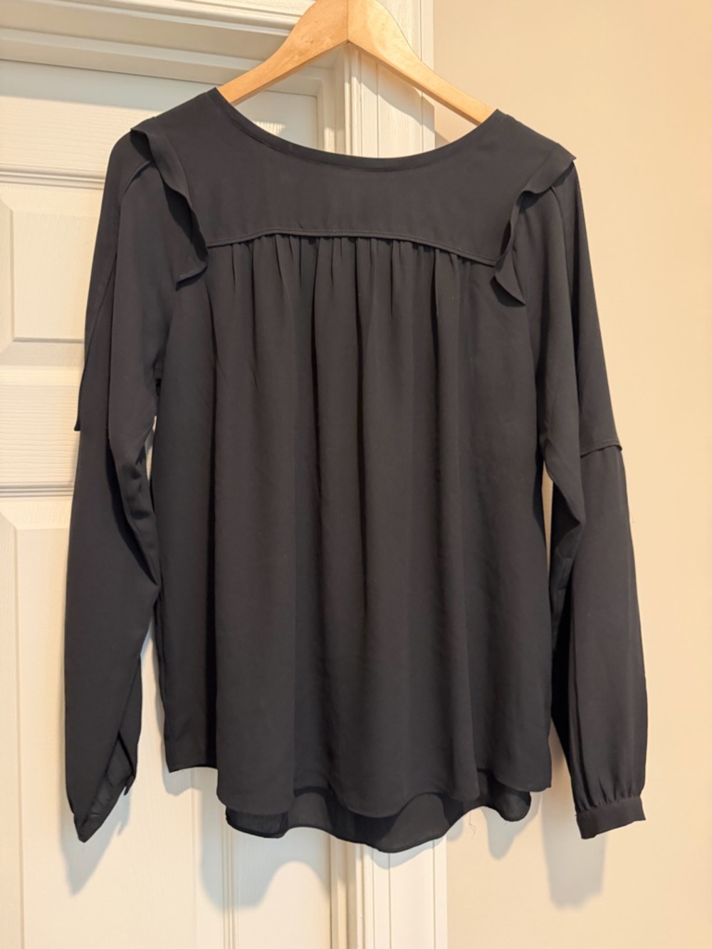 Women’s Ann Taylor Loft Black Blouse